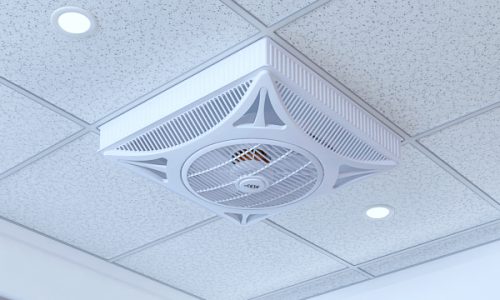 FlyFan 14 inch false ceiling fan open